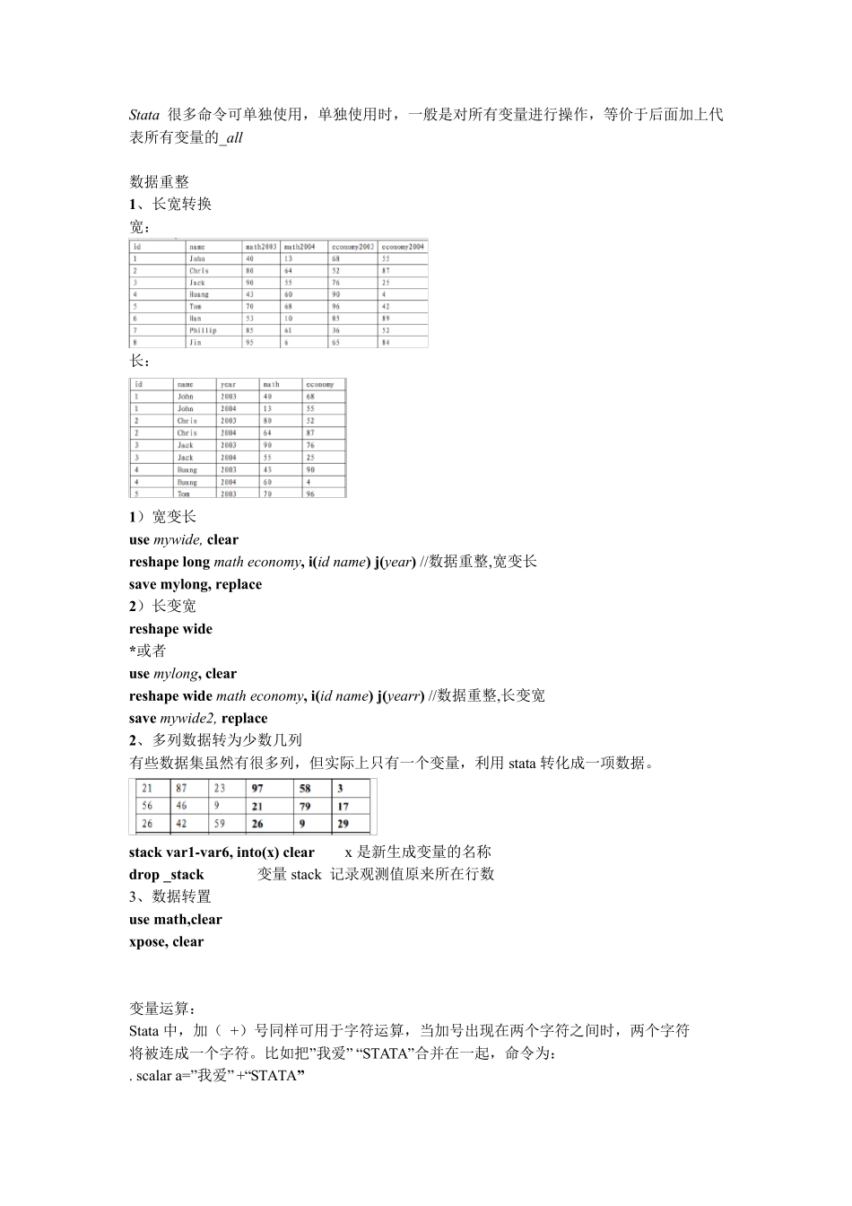 Stata命令整理_第3页