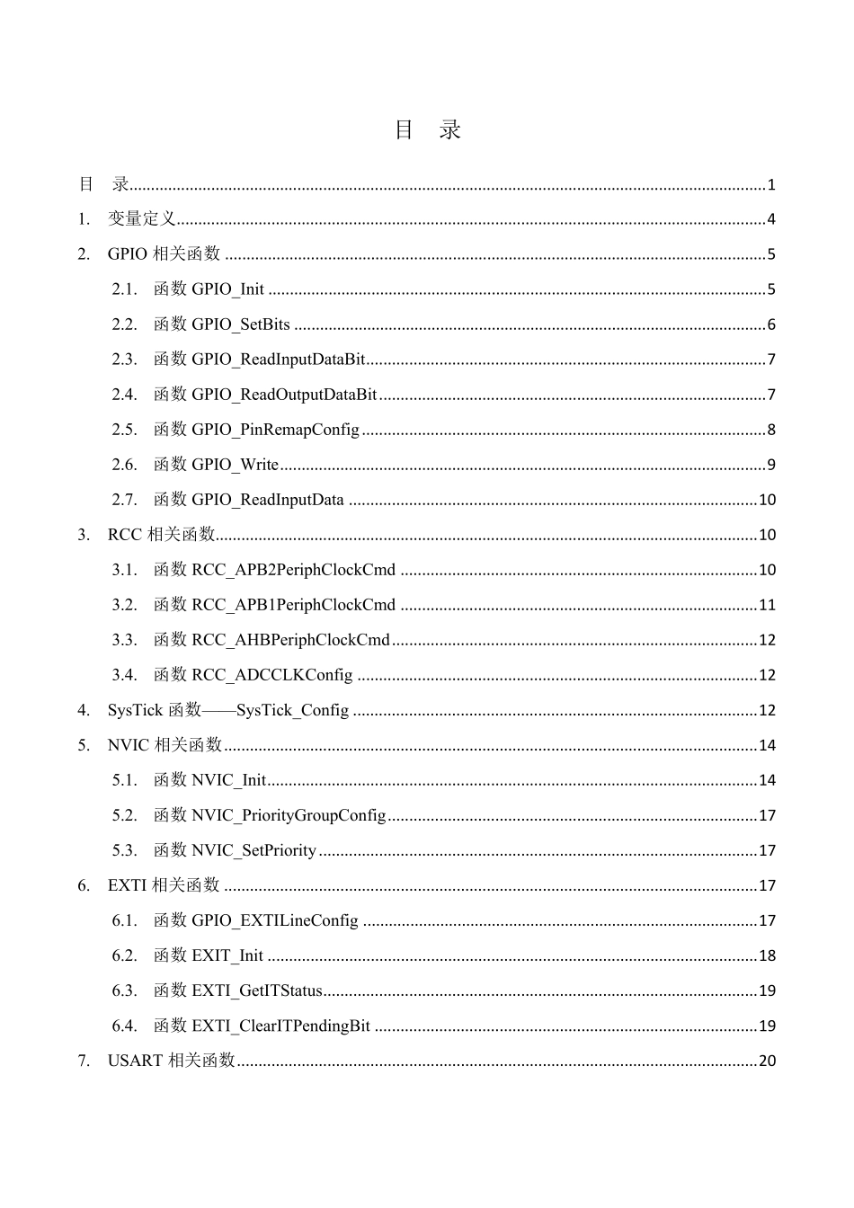 STM32V3.5固件库函数调用说明_第1页
