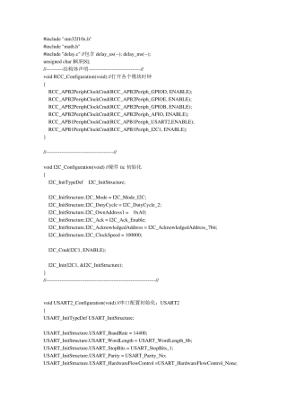 stm32用硬件i2c读取16位AD：ADS1115