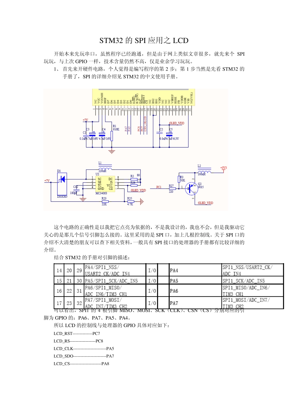 STM32的SPI应用之LCD_第1页