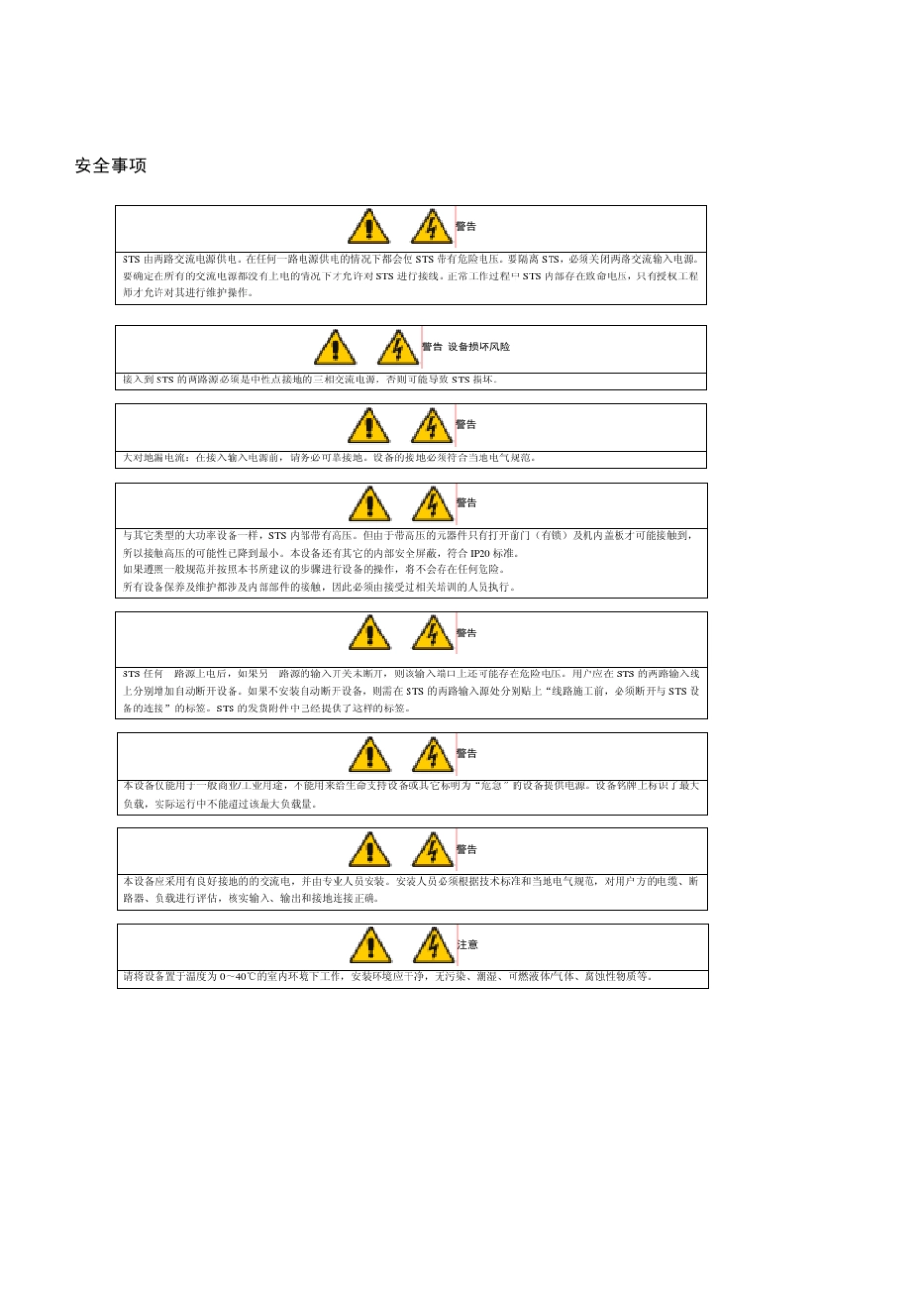 STS用户手册(含400A)_第3页