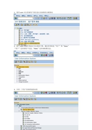 SUIM的操作说明