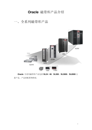 SunStorageTek磁带库介绍