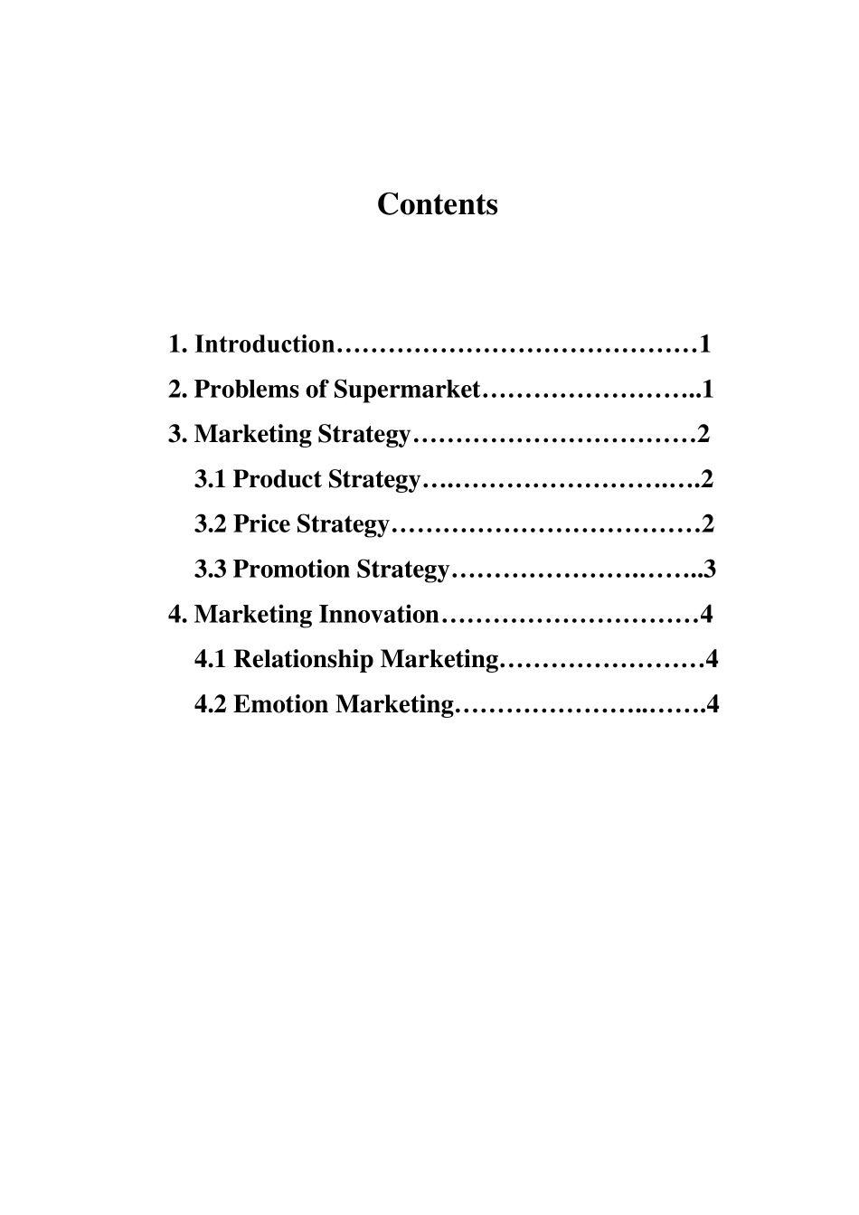 SupermarketMarketingStrategyAnalysis超市营销策略分析_第3页