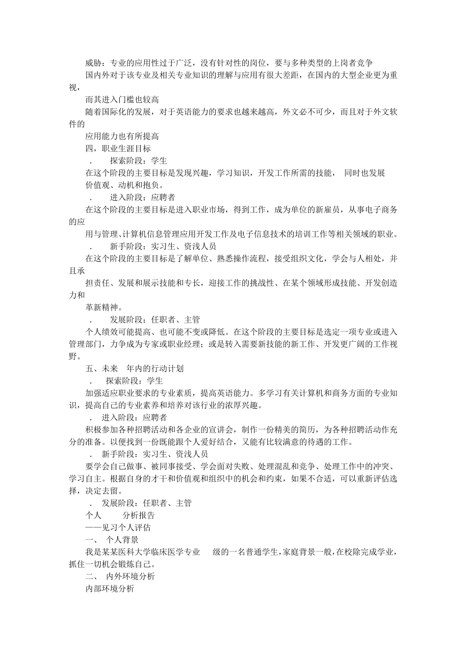 SWOT分析报告格式_第2页