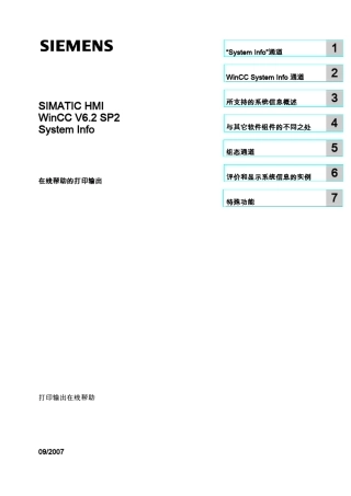 SystemInfo通道介绍
