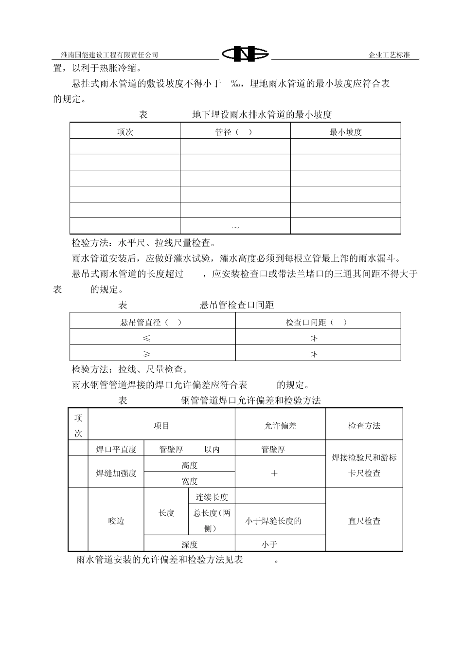 T6202雨水管道及配件安装施工工艺标准_第3页