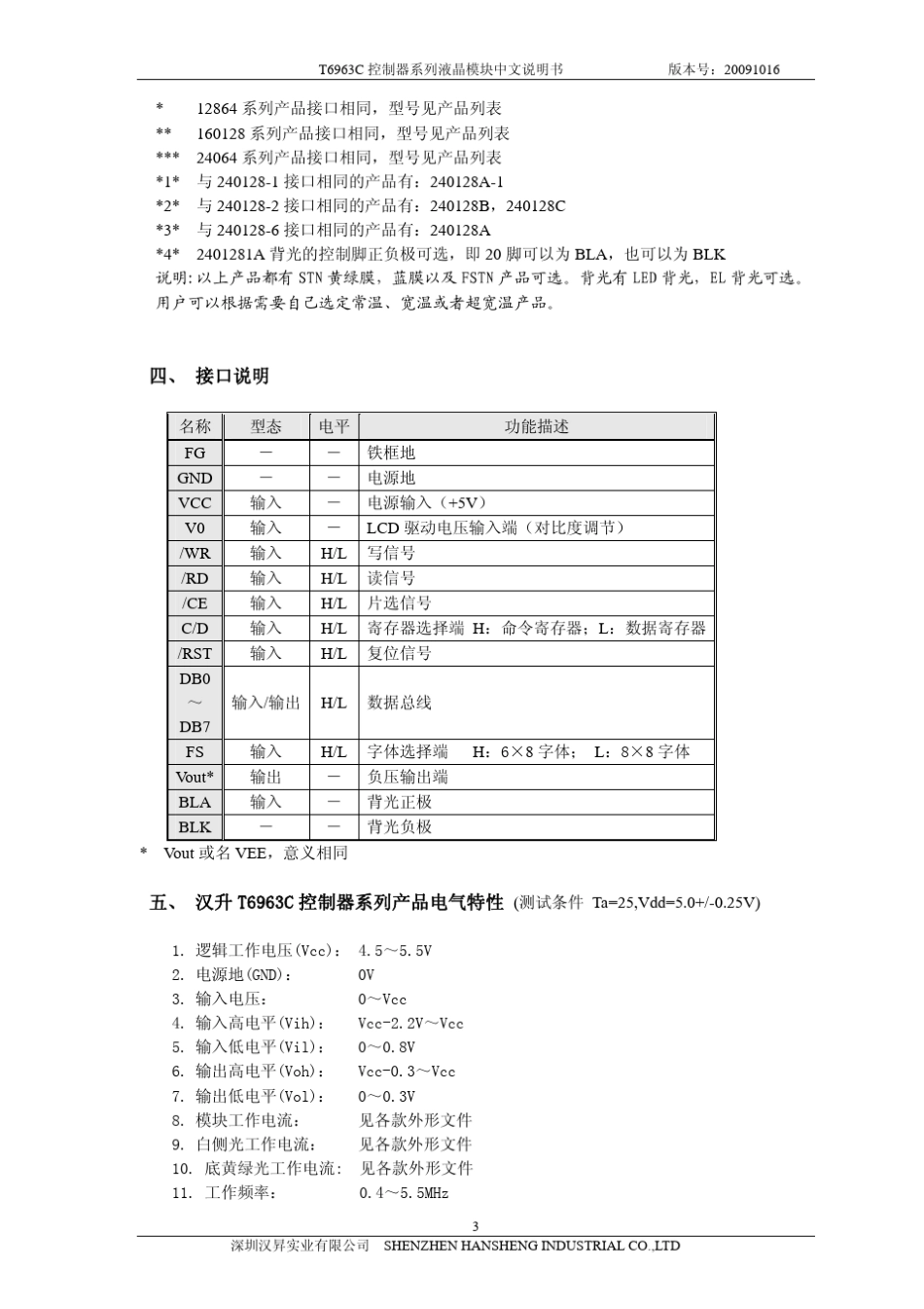 T6963模块中文使用说明书_第3页