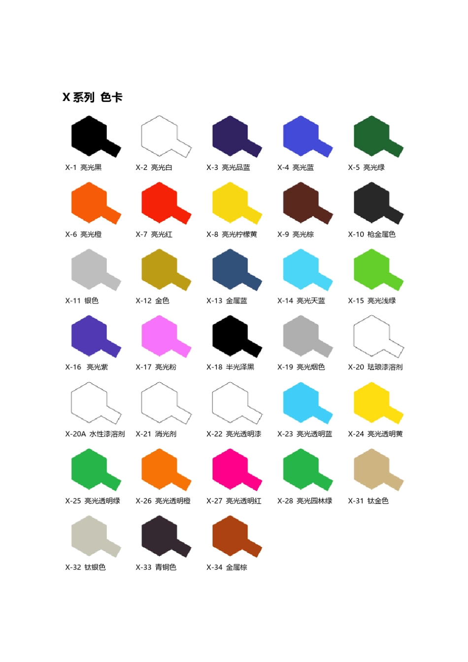 TAMIYA田宫油漆表_第3页