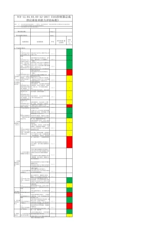 TCE《供应商技术能力评估标准》指南版