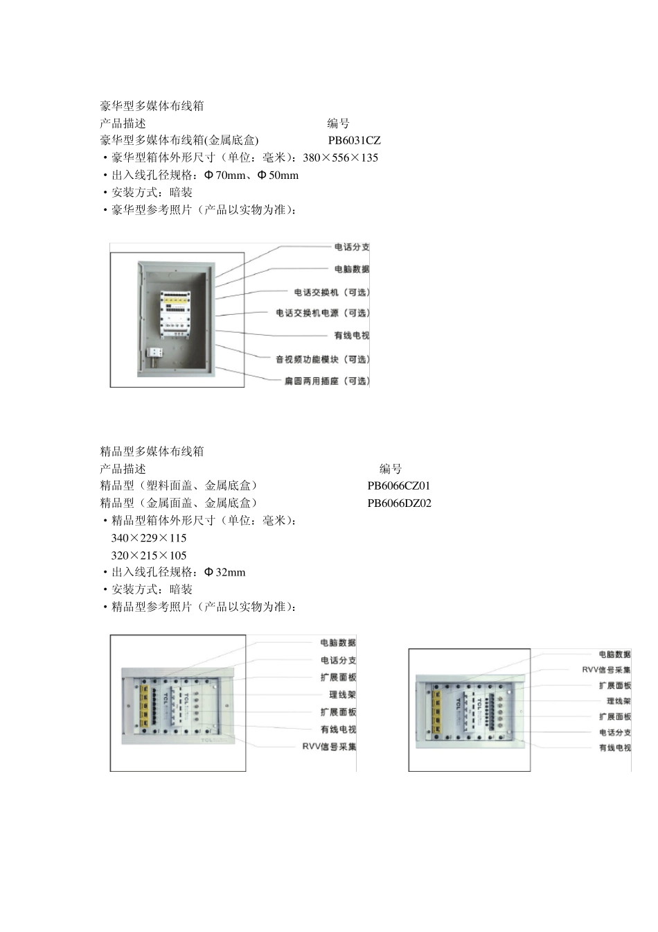 TCL罗格朗产品介绍_第2页
