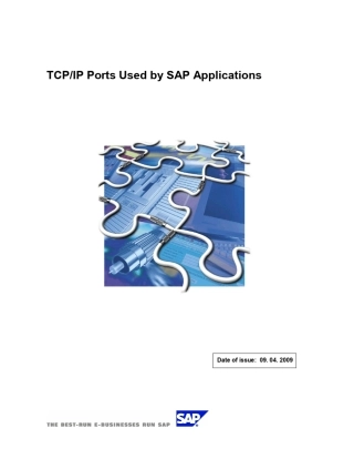 TCP_IP_Ports_SAP端口认识