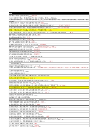 TDLTE_eUTRAN售后一级技能认证题库WB