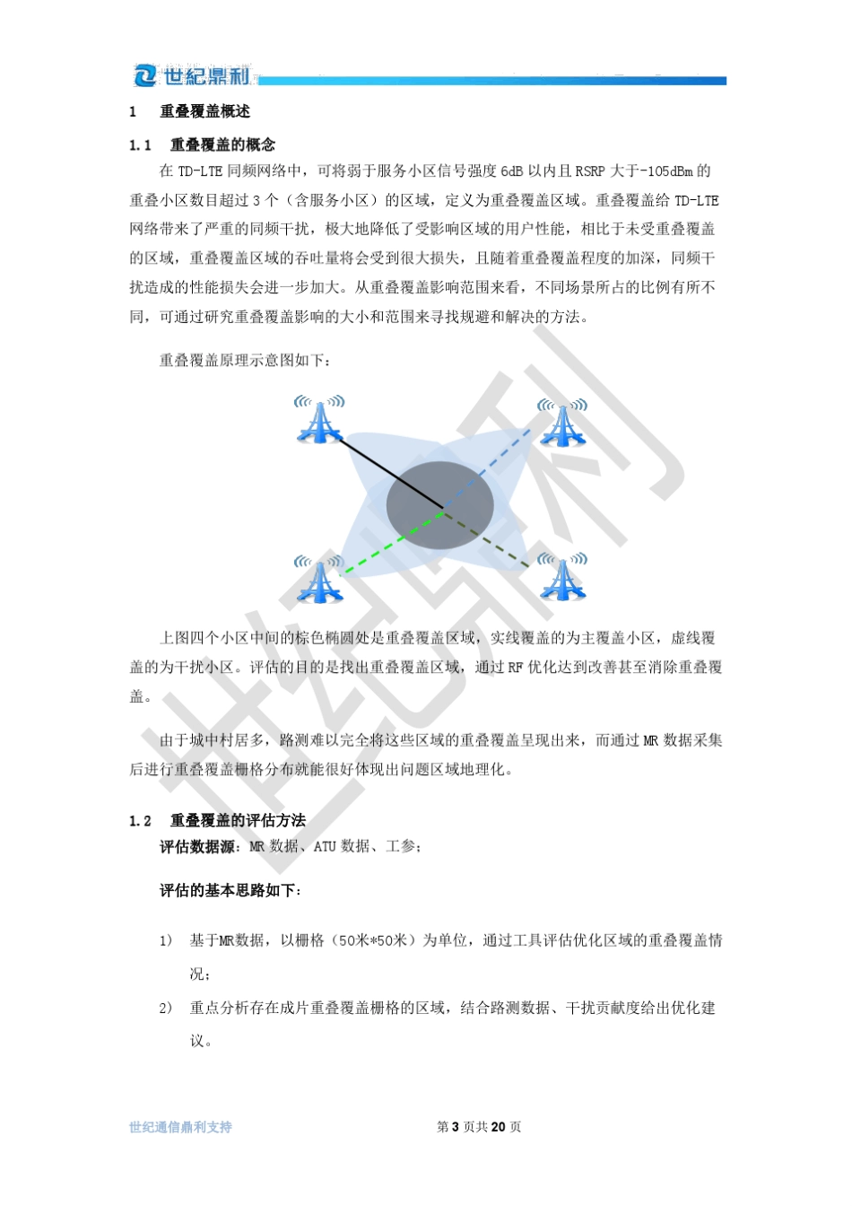 TDLTE重叠覆盖优化指导书V1.0_第3页