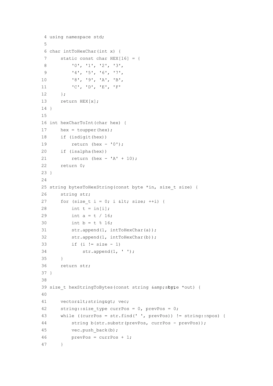 TEA加密算法的C、C++实现_第3页