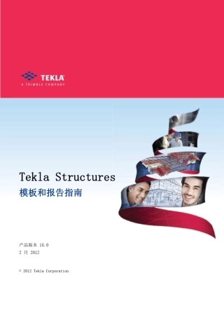 TEKLA18.0模板和报告指南