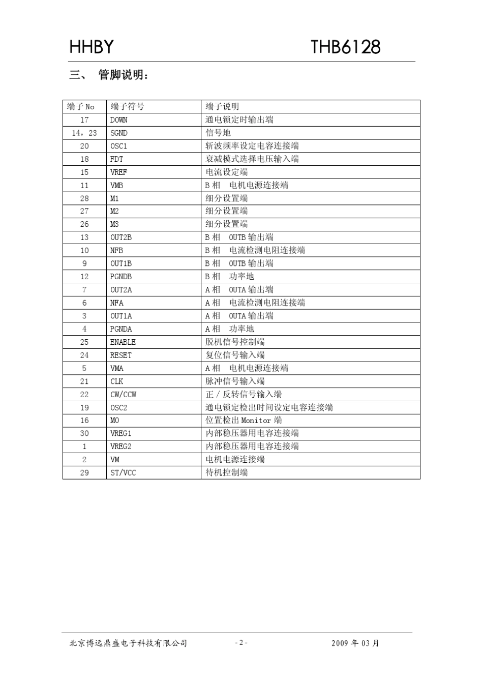 THB6128_芯片资料_第2页
