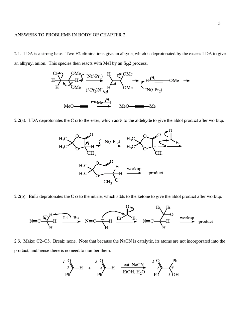 TheArtofwritingreasonableorganicmechanismansinchap13有机化学机理书写艺术习题参考答案13_第3页