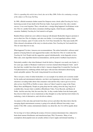 thelongtail长尾理论