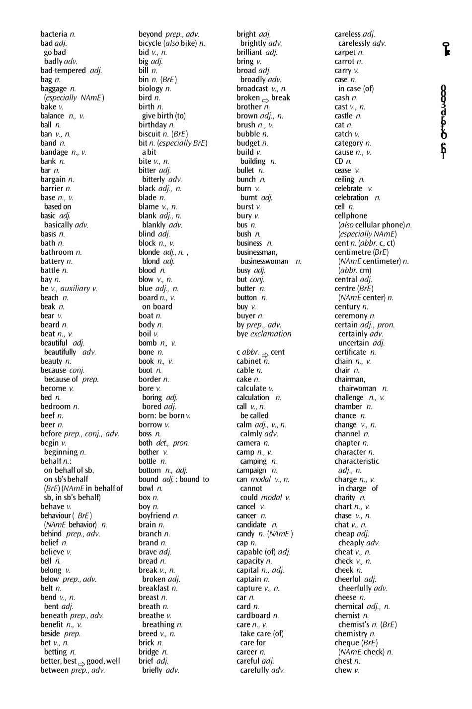 TheOxford3000——牛津3000核心释义词表_第3页