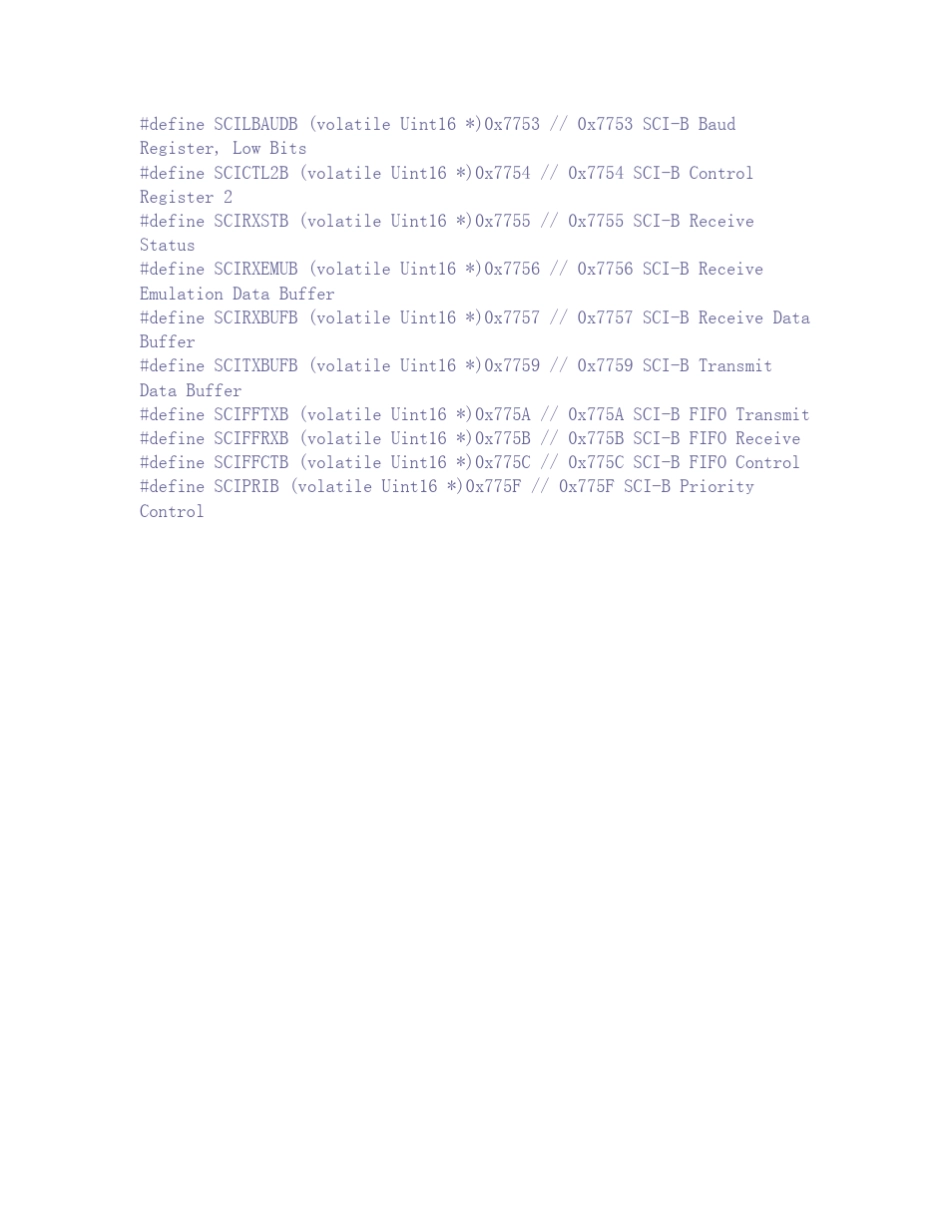 TIDSP位域寄存器文件(BitFieldandRegisterFileStructure)结构_第2页