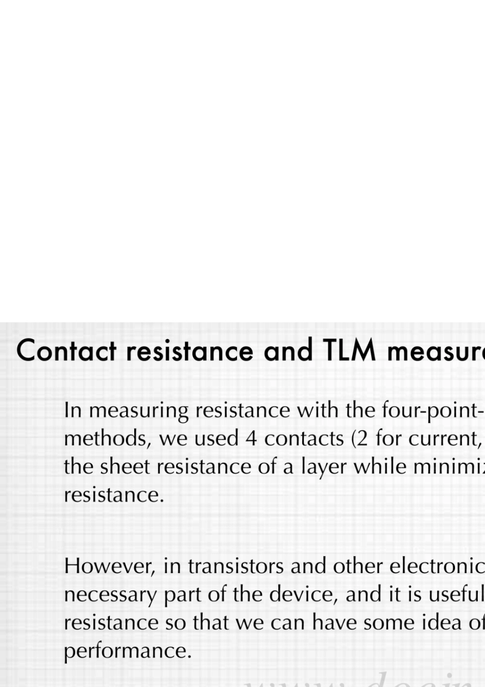 TLM测接触电阻非常详细——内容可以编辑哦原版文档非扫描_第1页