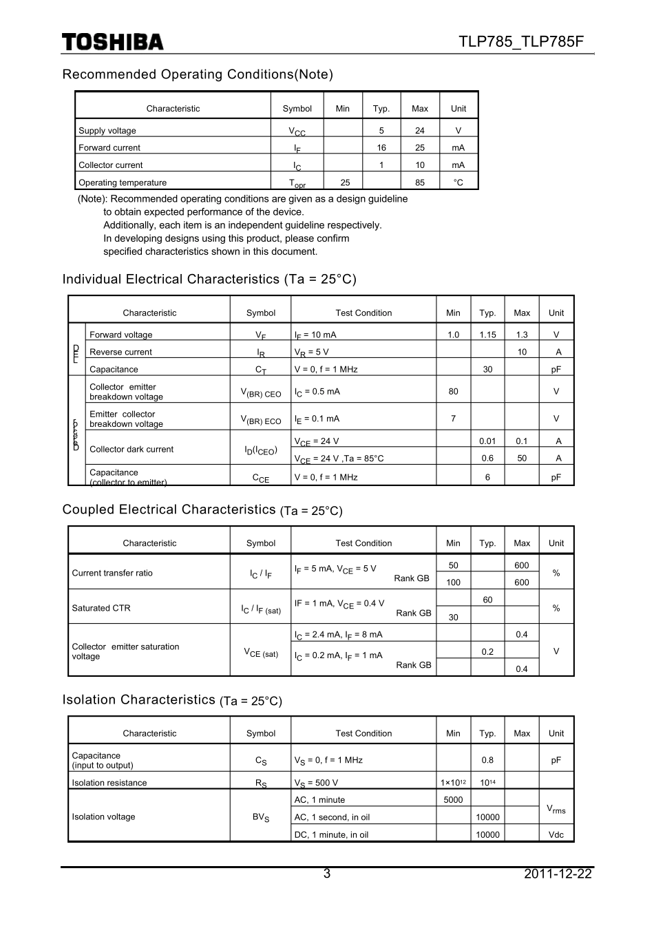 TLP785_光耦合_第3页
