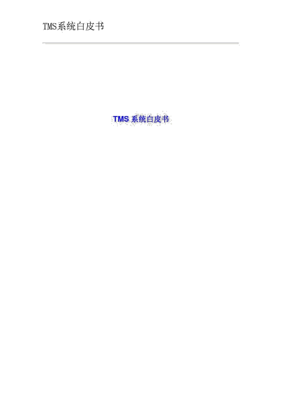 TMS系统白皮书_第2页