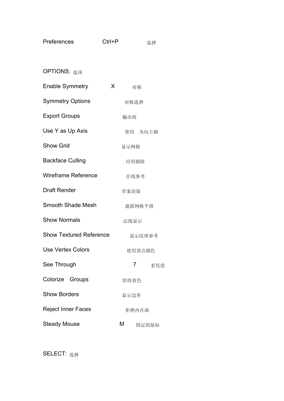 TOPOGUN2菜单翻译和快捷键2_第2页