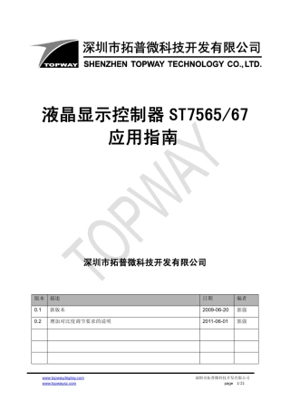 TOPWAYST7565(67)AppNotev0.2