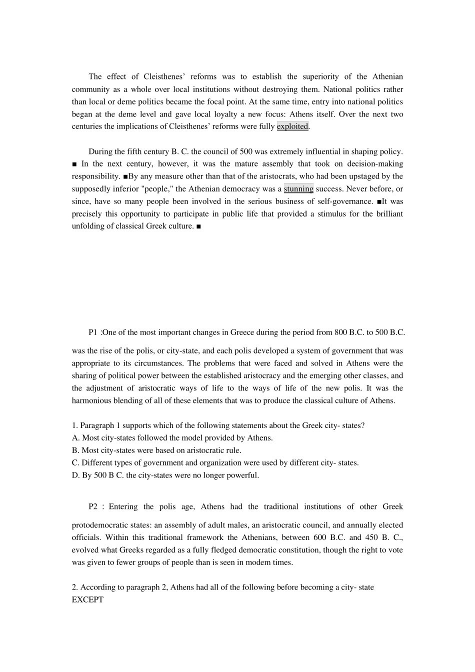 TPO40阅读文本答案翻译_第2页