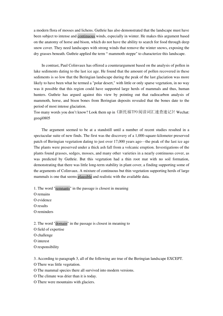 TPO45阅读文本答案翻译_第2页