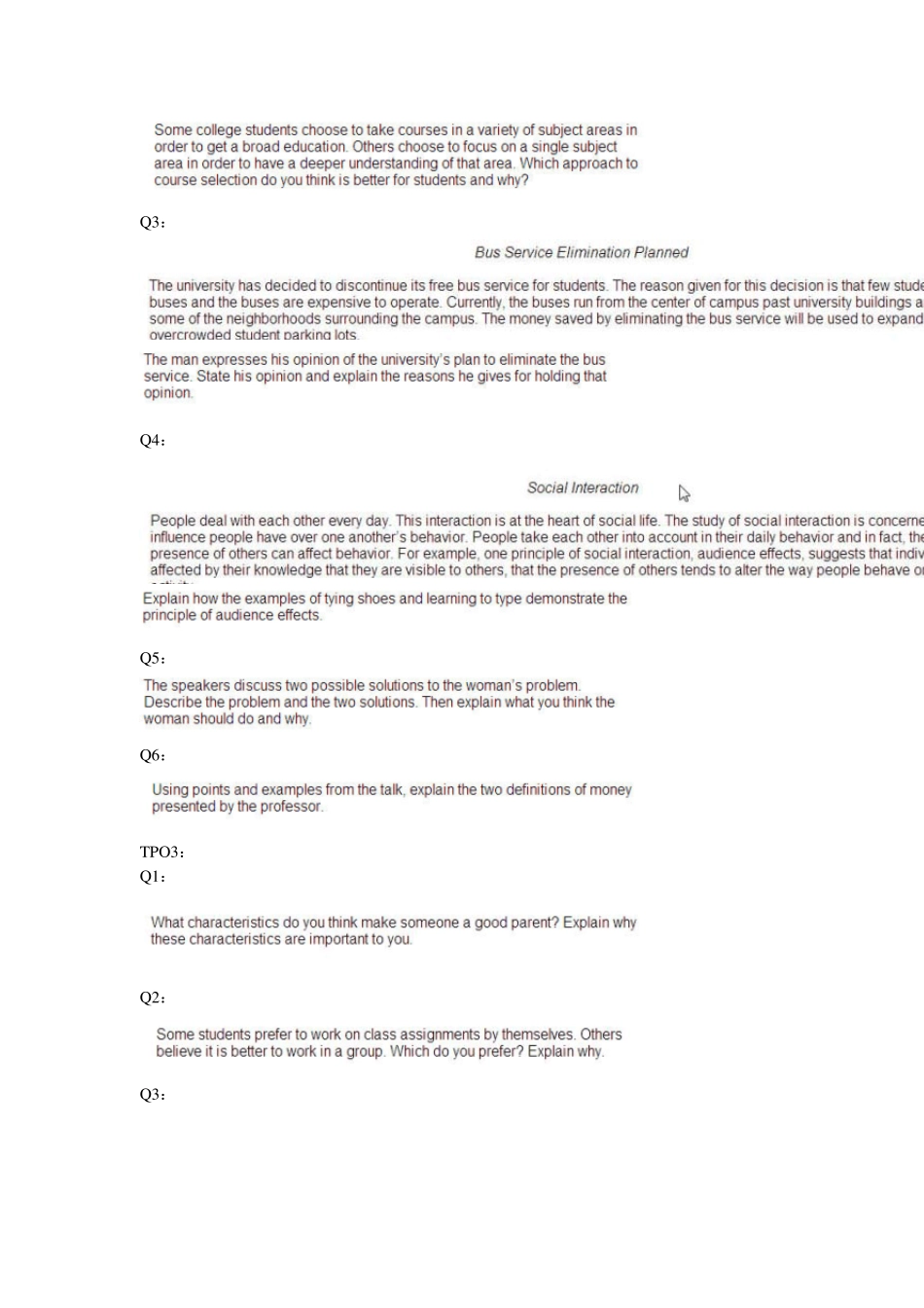 TPO口语题目合集_第2页