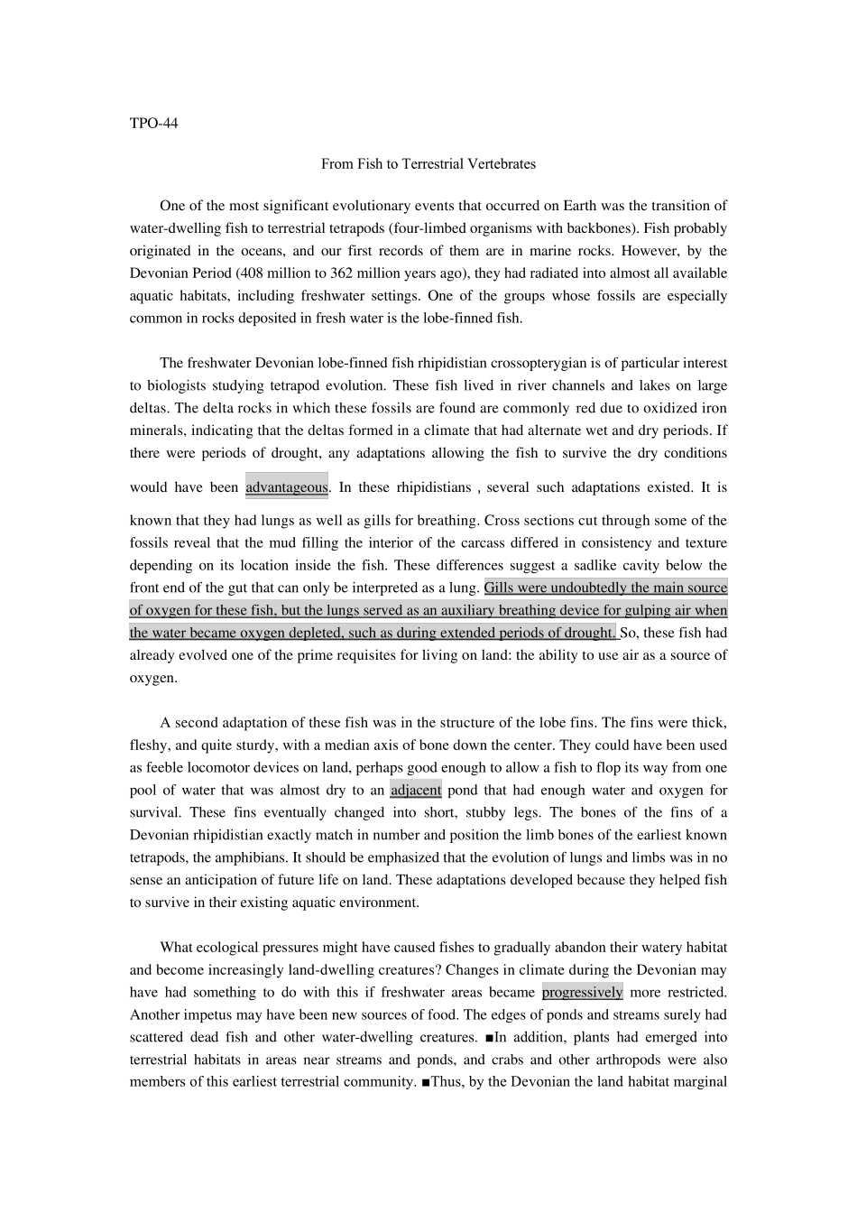 TPO阅读44文本答案翻译_第1页