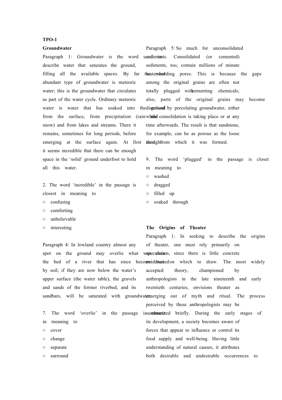TPO阅读词汇题目汇总_第2页