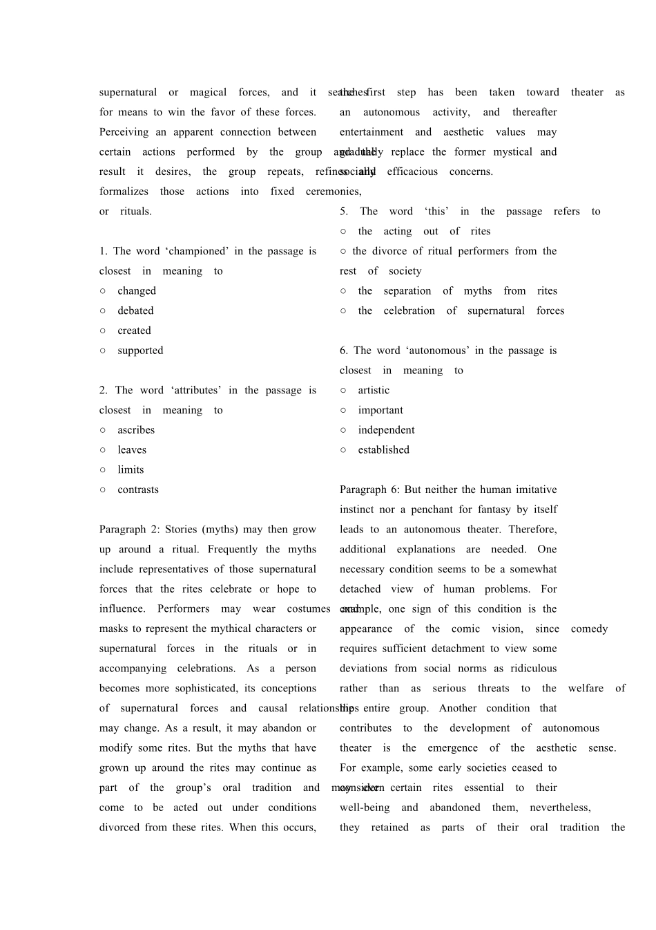 TPO阅读词汇题目汇总_第3页