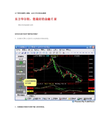 TradeBlazer编程入门教程