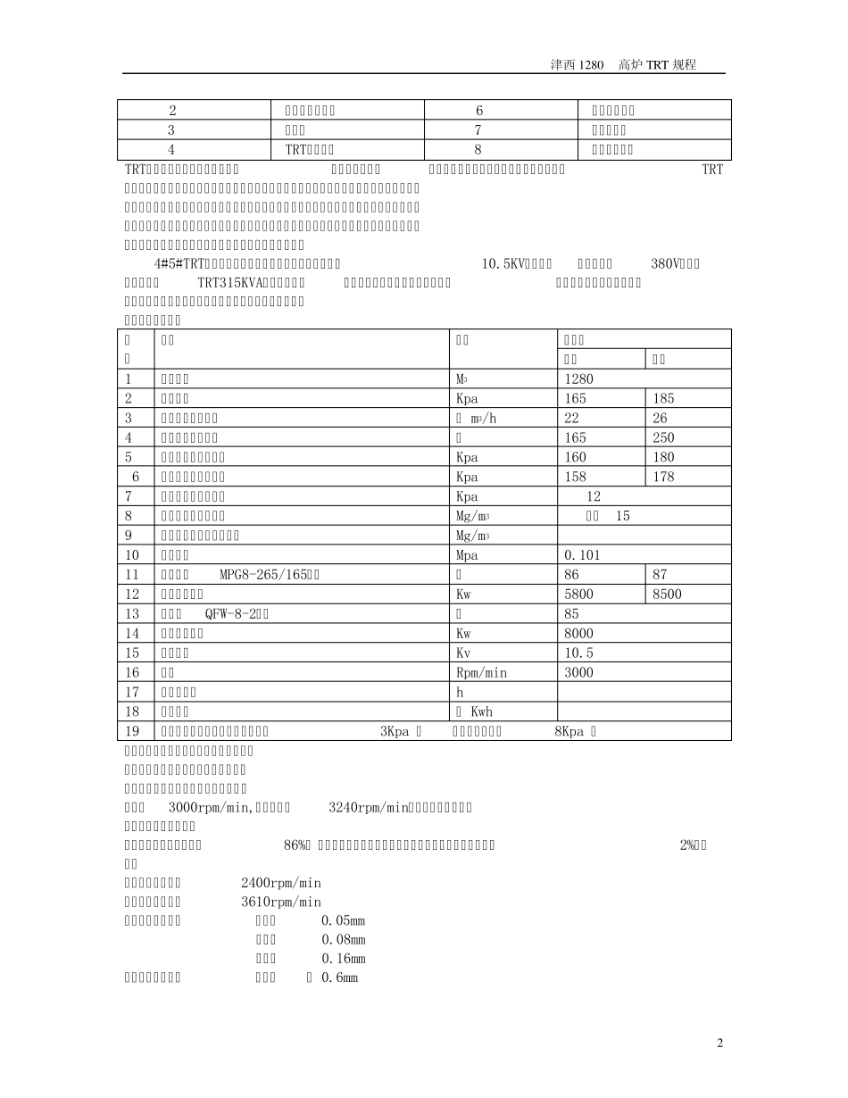 TRT装置主要由以下八个系统组成_第2页