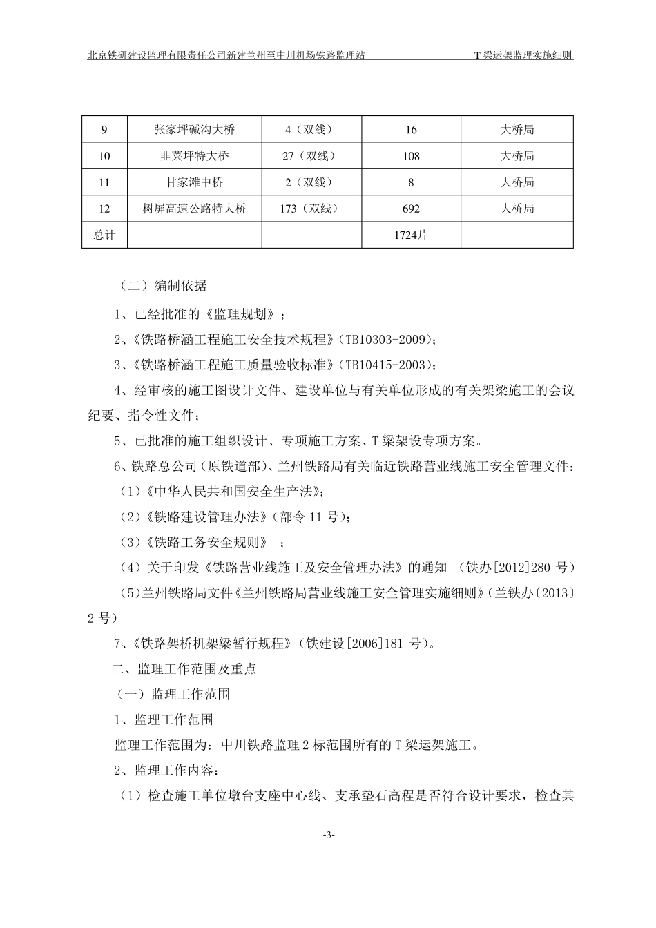 T梁架设监理实施细则_第3页