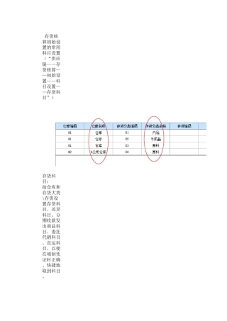 U8对应科目设置
