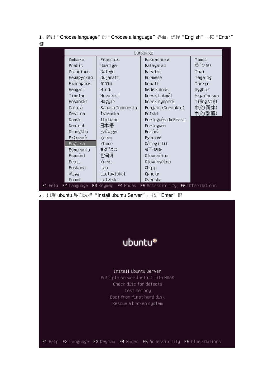 UbuntuServer14.04安装手册_第1页