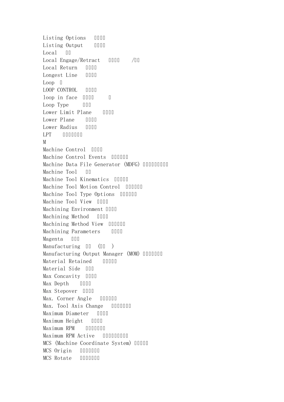 UG加工模块中英文对照4_第2页