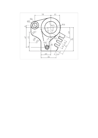 UG草图初步练习题