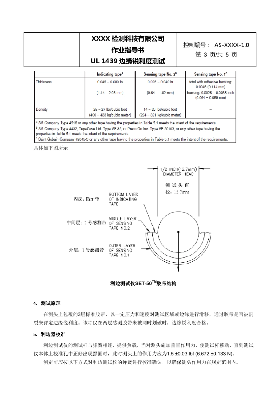 UL1439边缘锐利度测试作业指导书_第3页