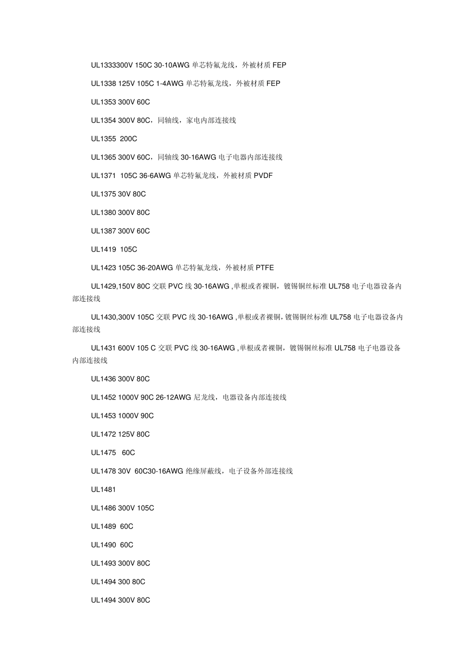 UL线材介绍_第3页