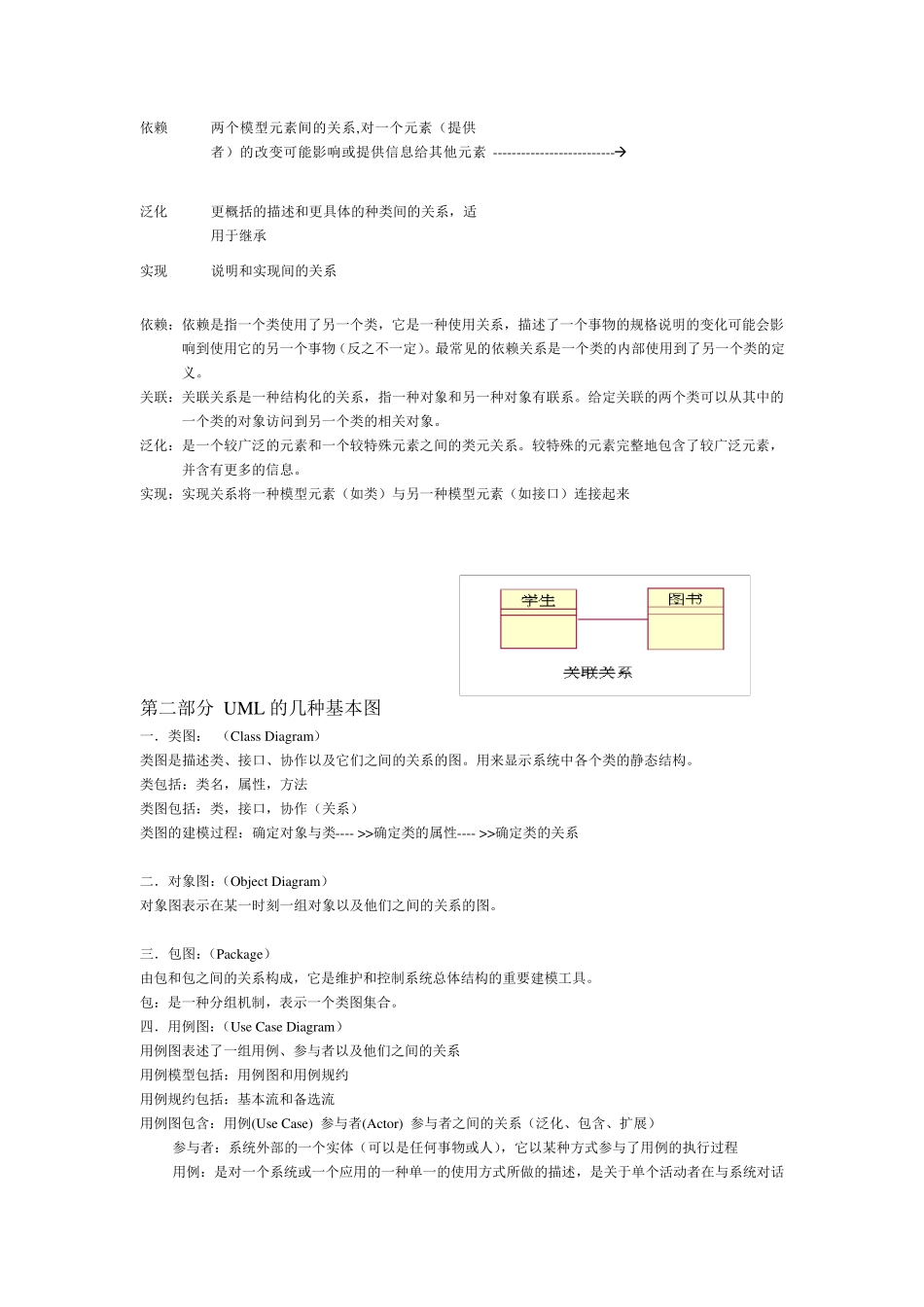 UML完整复习资料(大学考试专用)_第2页