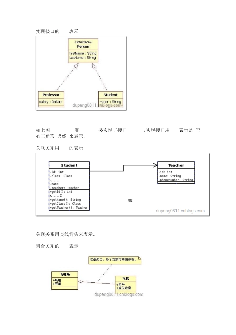 UML类图简单学习_第3页