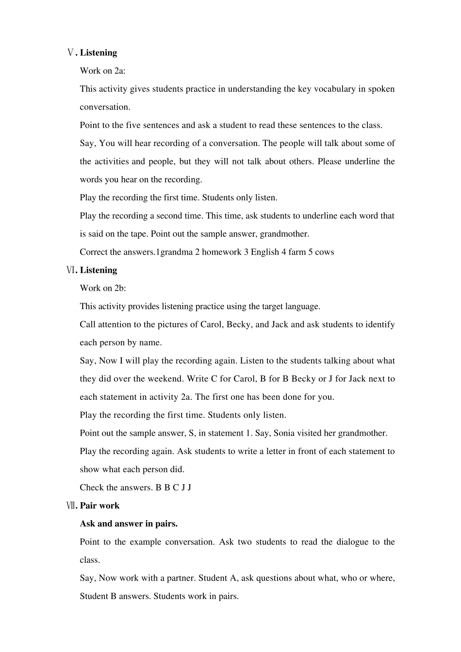 Unit12Whatdidyoudolastweekend教案_第3页