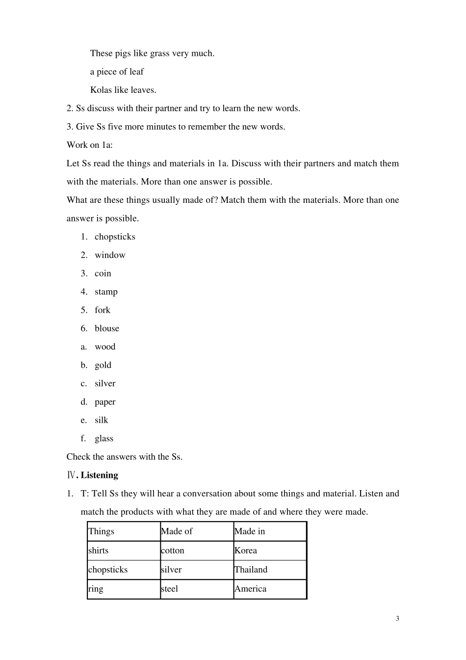 Unit5Whataretheshirtsmadeof教案_第3页