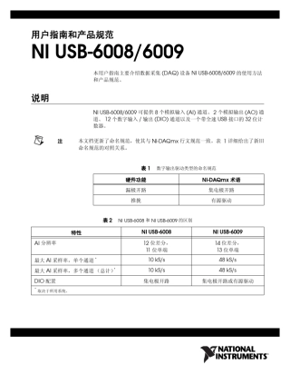 USB6008使用指南